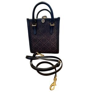 Tory Burch Mini T Monogram Crossbody Tote